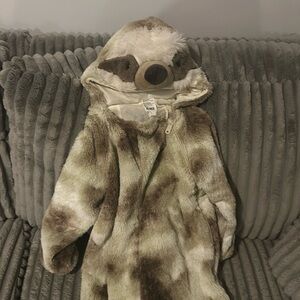 Super soft and cozy sloth costume